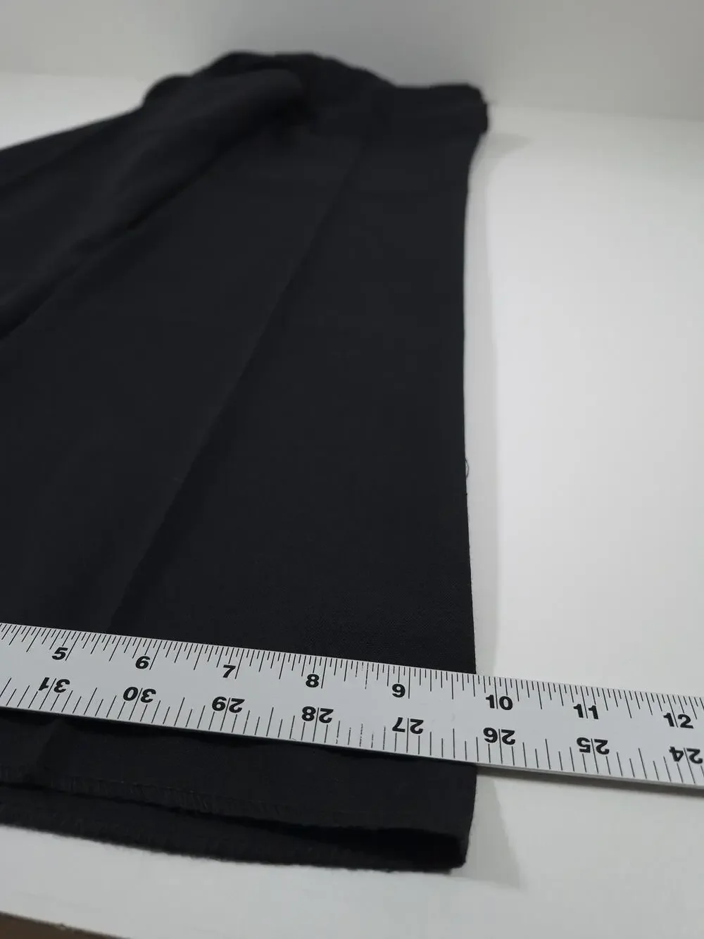 VTG Jahardi Dress Pants Mens 38x36 Black Wool Blend Flat Front Classic NWT
